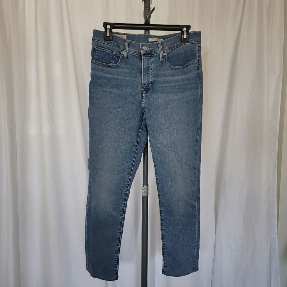 levis womens big E shaping skinny jeans size 30W